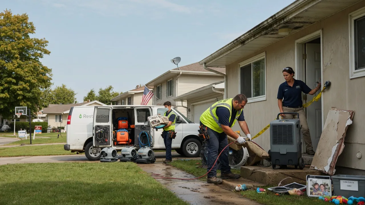 Water Damage Restoration in Ferndale, PA near me